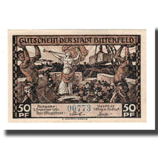Banknote, Germany, Bitterfeld Stadt, 50 Pfennig, Mineurs, 1921, 1921-12-01