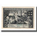 Banknote, Germany, Bitterfeld Stadt, 75 Pfennig, Trains, 1921, 1921-12-01