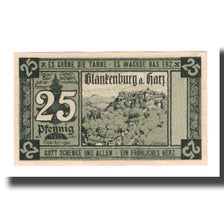 Banknote, Germany, Blankenburg am Harz, Blankenburger Kreisblatt zusammen mit 13