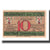 Banconote, Germania, Derenburg Stadt, 10 Pfennig, paysage 1, 1920, 1920-12-20