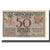 Banconote, Germania, Derenburg Stadt, 50 Pfennig, Paysan 1, 1920, 1920-12-20