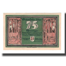 Banknote, Germany, Darlingerode Gemeinde, 75 Pfennig, paysage, 1923, 1923-01-01