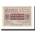 Banknote, Germany, Ditfurt Gemeinde, 50 Pfennig, village 1, 1921, 1921-07-01