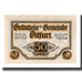 Banknote, Germany, Ditfurt Gemeinde, 50 Pfennig, personnage 1, 1921, 1921-07-01