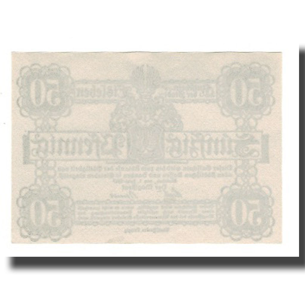 Banknote, Germany, Eisleben Stadt, 50 Pfennig, N.D, 1917, 1917-06-01
