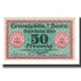 Banconote, Germania, Ermsleben am Harz Stadt, 50 Pfennig, valeur faciale 2