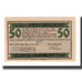 Banknote, Germany, Gernrode a.H. Stadt, 50 Pfennig, village 2, 1921, 1921-05-09