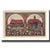 Banconote, Germania, Gernrode a.H. Stadt, 75 Pfennig, batiment 3, 1921
