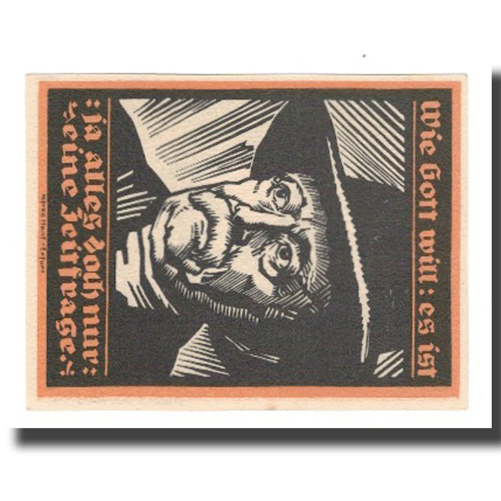 Banknote, Germany, Genthin Stadt, 2 Mark, personnage 5, 1921, 1921-07-01