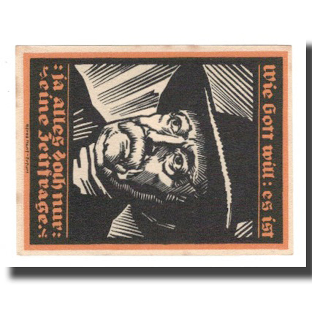 Banknote, Germany, Genthin Stadt, 2 Mark, personnage 6, 1921, 1921-07-01