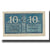 Banconote, Germania, Halberstadt Stadt, 10 Pfennig, personnage, 1921