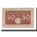 Banconote, Germania, Halle Stadt, 50 Pfennig, valeur faciale 1, 1920