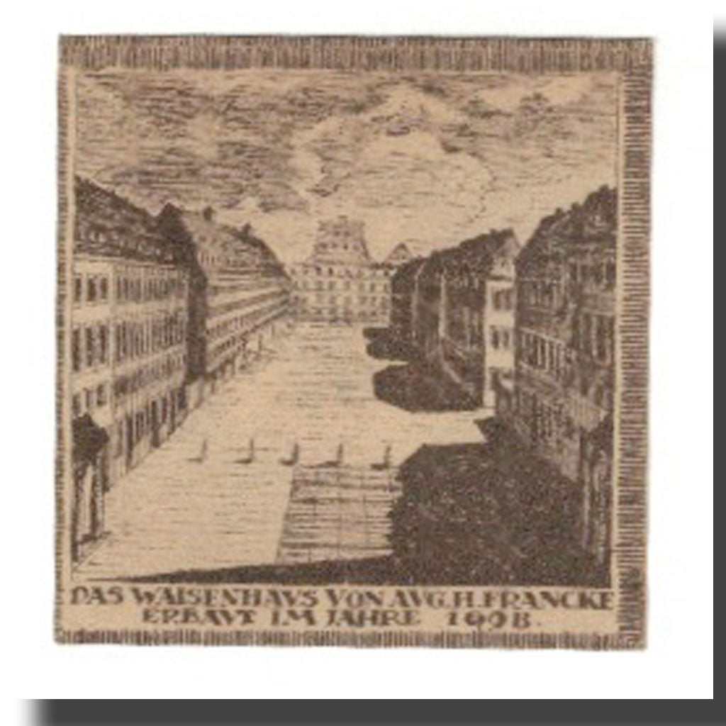 Banconote, Germania, Halle a.d. Saale Stadt, 10 Pfennig, place, undated (1921)