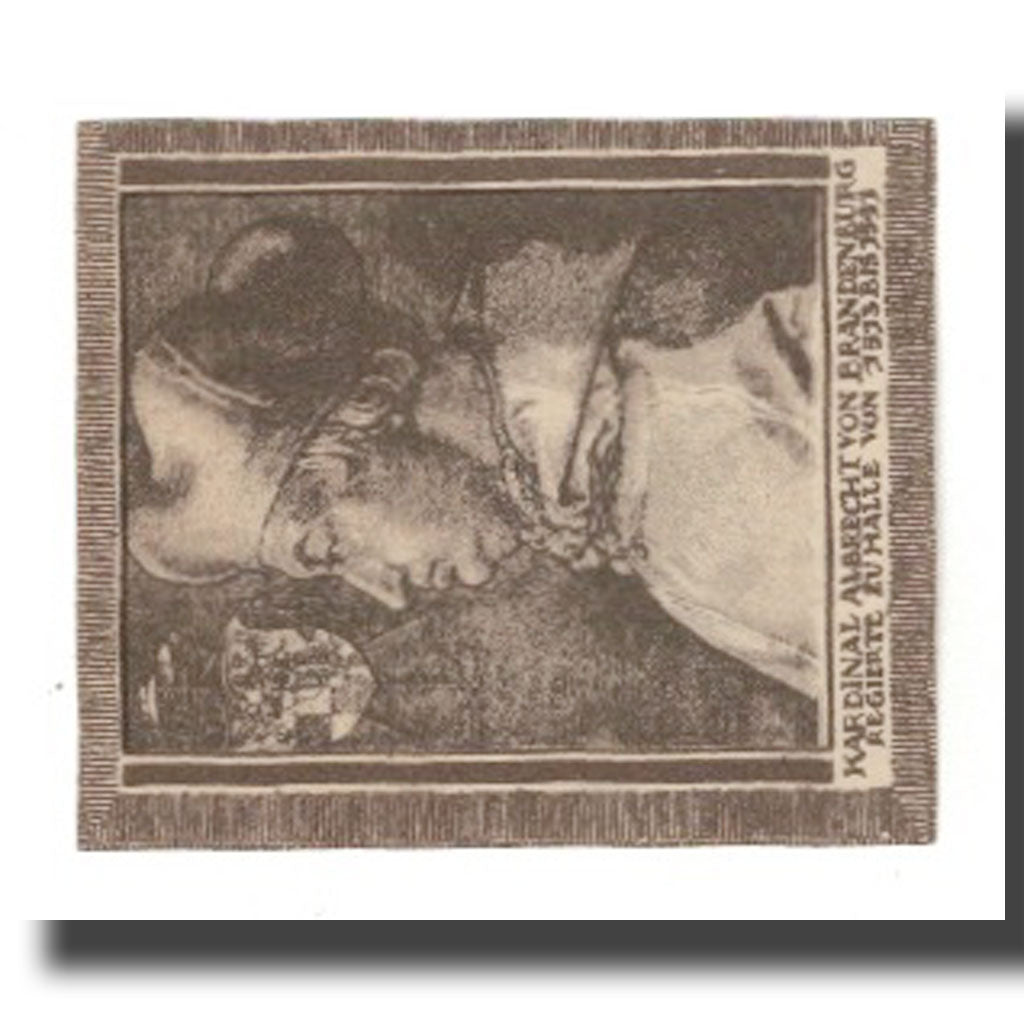 Banknote, Germany, Halle a.d. Saale Stadt, 20 Pfennig, personnage, undated