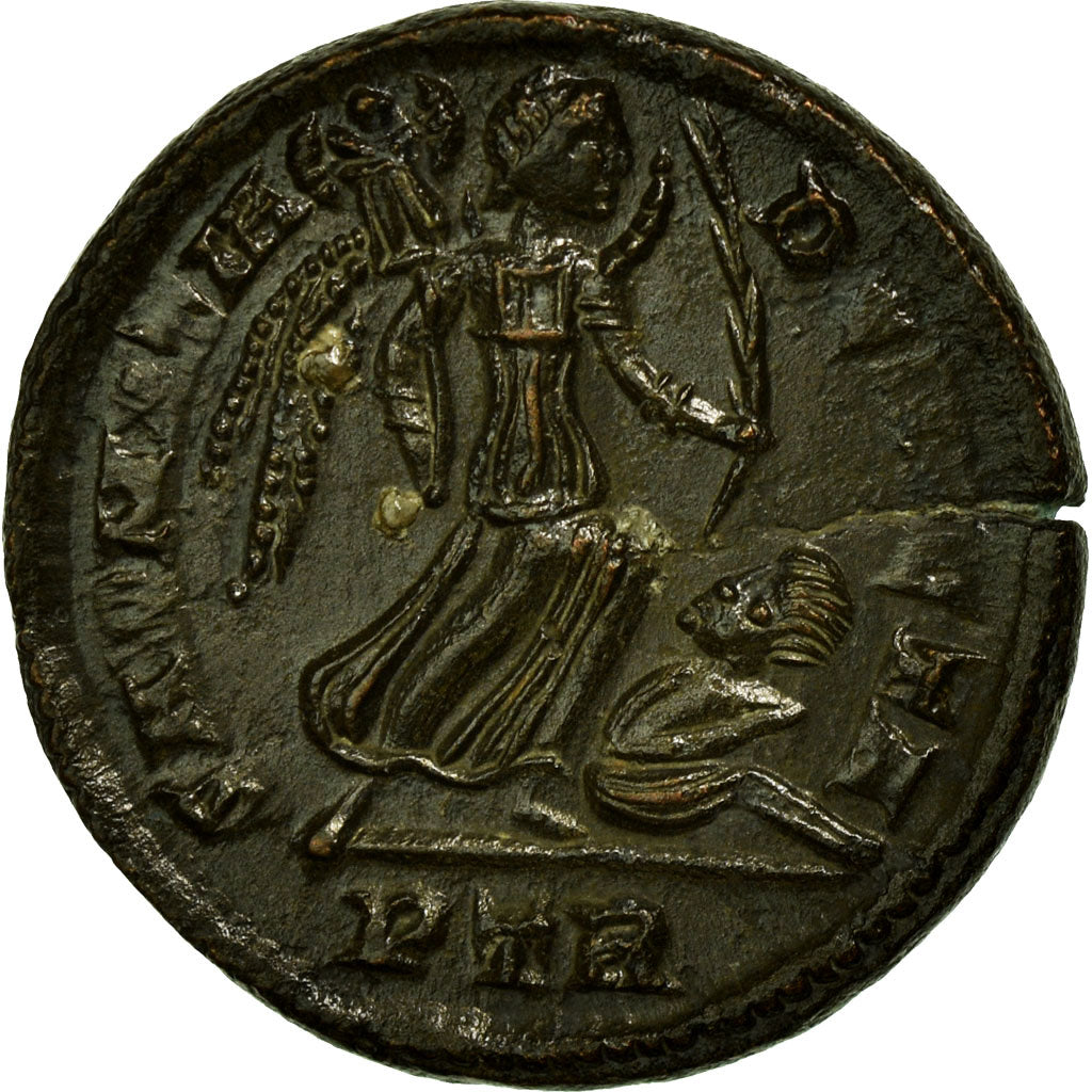 Moneta, Constantine I, Nummus, Trier, AU(55-58), Miedź, Cohen:487