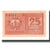 Banknote, Germany, Harzgerode Stadt, 25 Pfennig, village, 1921, 1921-07-07