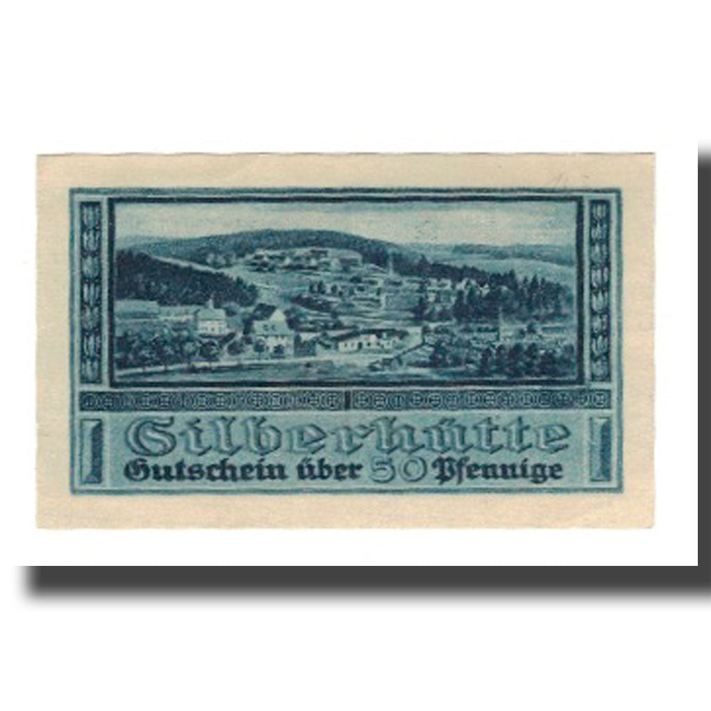 Banknote, Germany, Harzgerode Stadt, 50 Pfennig, paysage, 1921, 1921-07-07