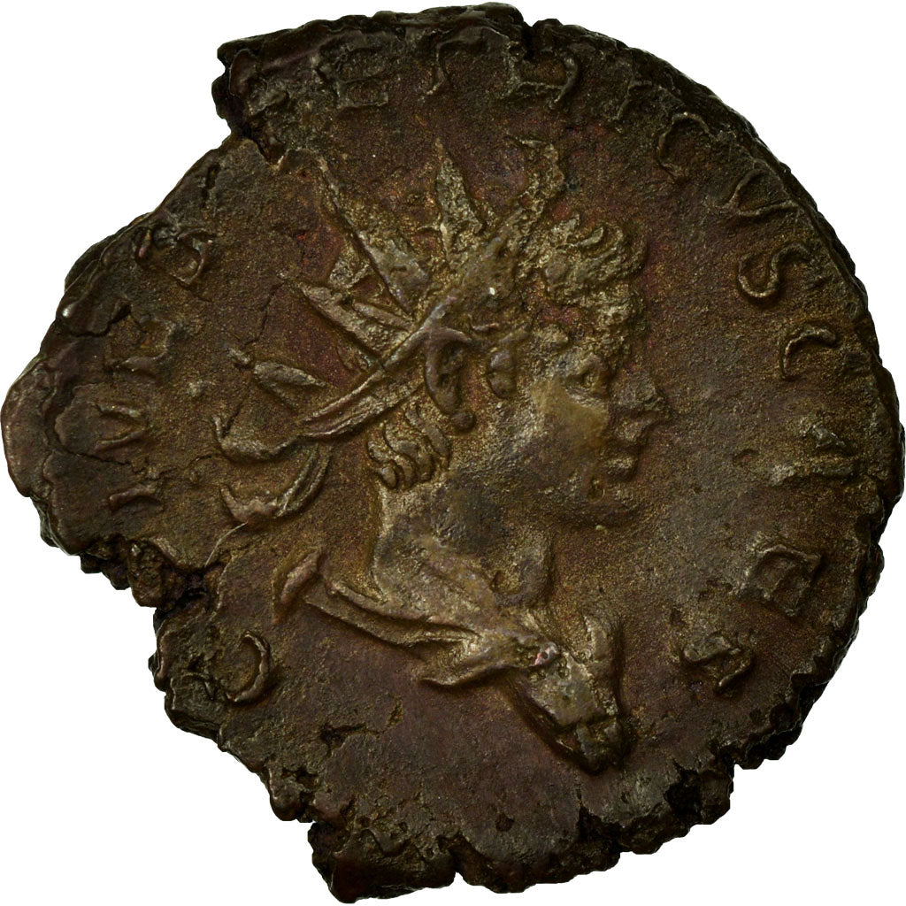 Munten, Tetricus II, Antoninianus, FR+, Billon