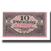 Banconote, Germania, Cottbus Stadt, 10 Pfennig, valeur faciale 2, 1921