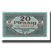 Geldschein, Deutschland, Cottbus Stadt, 20 Pfennig, valeur faciale 4, 1921