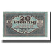 Banknote, Germany, Cottbus Stadt, 20 Pfennig, valeur faciale 5, 1921