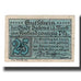 Banknote, Germany, Dahme Stadt, 25 Pfennig, Batiment, 1920, VF(30-35), Mehl:D1.1