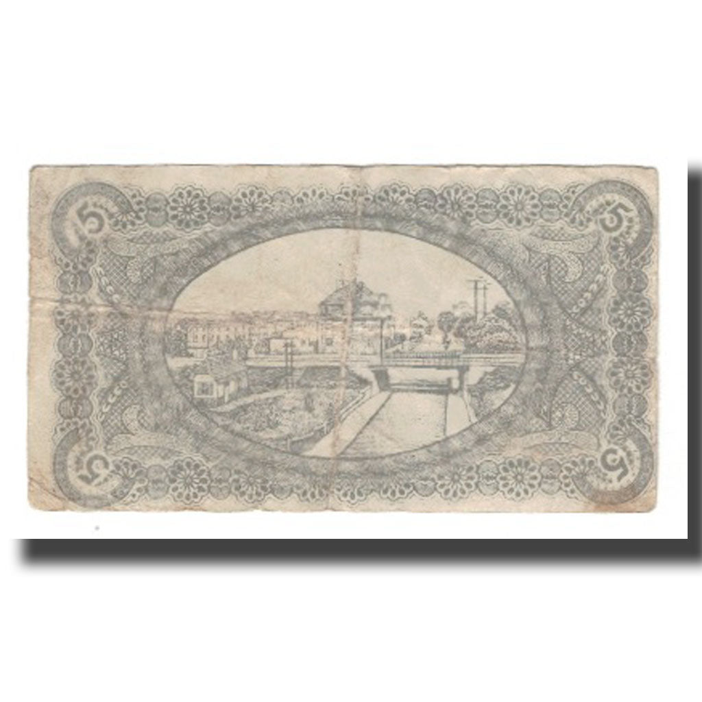 Banconote, Germania, Finsterwalde N.L. Stadt, 5 Pfennig, paysage, 1919