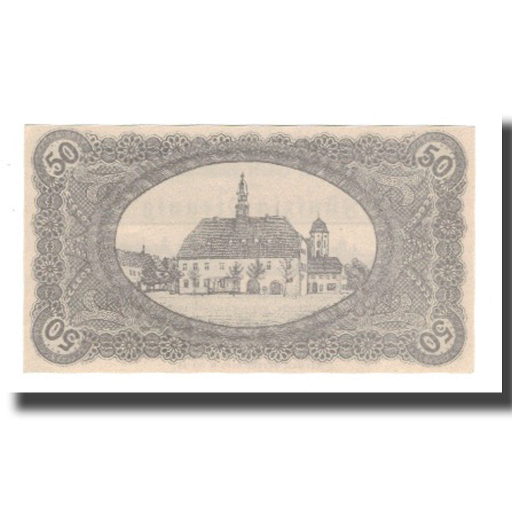 Banknote, Germany, Finsterwalde N.L. Stadt, 50 Pfennig, paysage 5, 1919