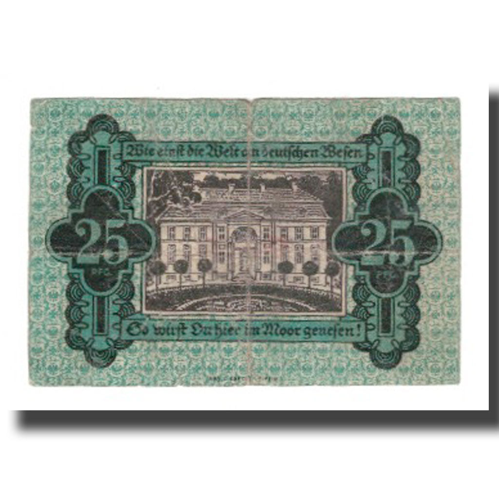 Banknote, Germany, Freienwalde a. Oder Stadt, 25 Pfennig, Batiment, 1920