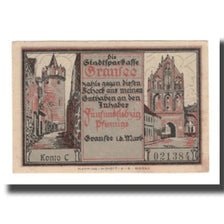 Banconote, Germania, Gransee Stadtsparkasse, 75 Pfennig, personnage 2, SPL-