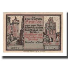Banconote, Germania, Gransee Stadtsparkasse, 1.25 Mark, personnage 3, SPL-
