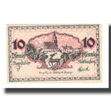 Geldschein, Deutschland, Herzberg a.Elster Stadt, 10 Pfennig, N.D, VZ