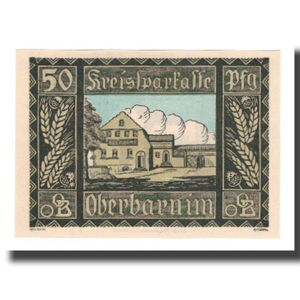 Billete, Alemania, Oberbarnim, Kreissparkasse Freienwalde a. d. Oder, 50