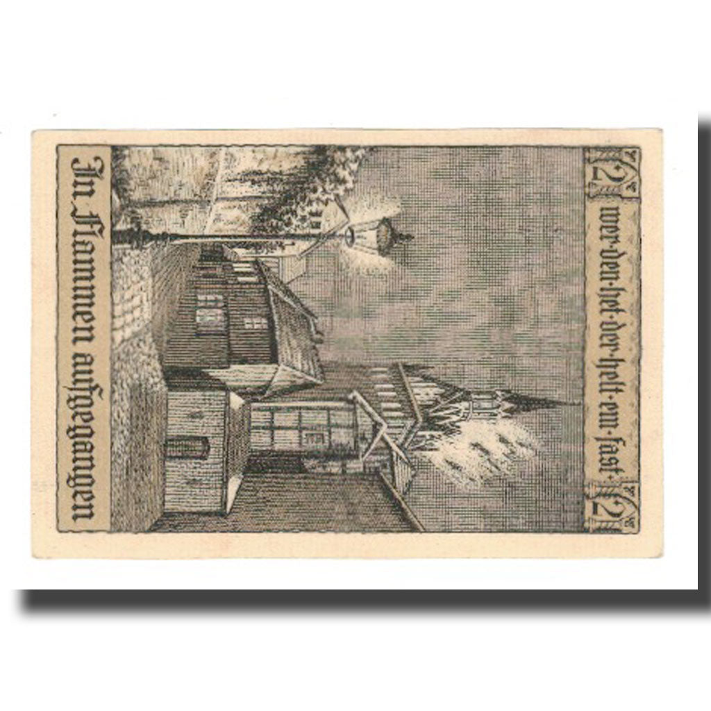 Banconote, Germania, Perleberg Stadt, 50 Pfennig, rue, 1921, 1921-12-31, SPL-