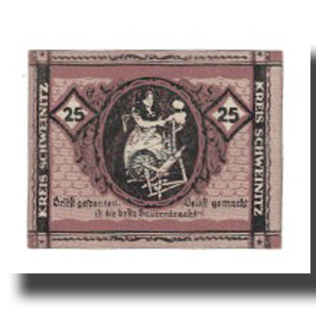 Banconote, Germania, Schweinitz Kreisausschuß, Herzberg a.E., 25 Pfennig