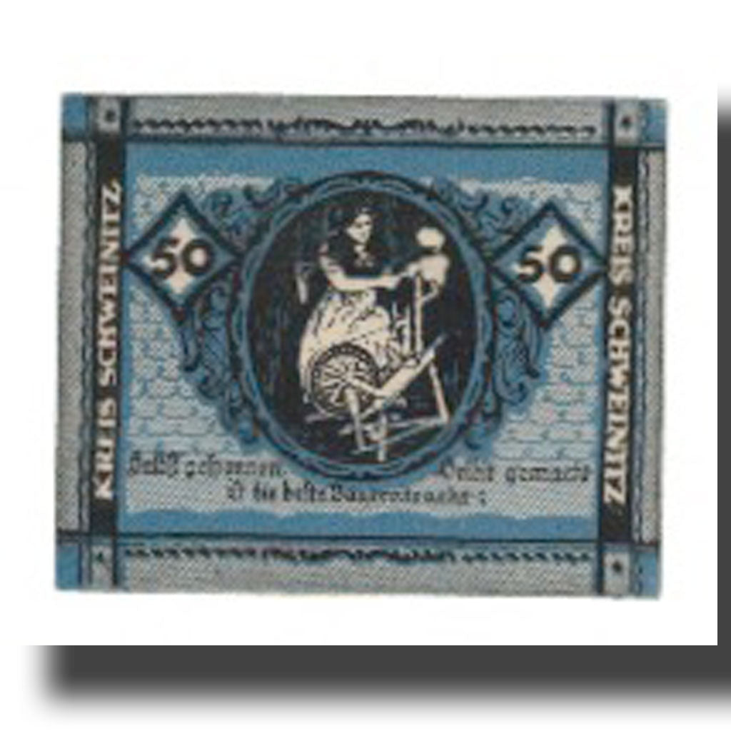 Banknote, Germany, Schweinitz Kreisausschuß, Herzberg a.E., 50 Pfennig