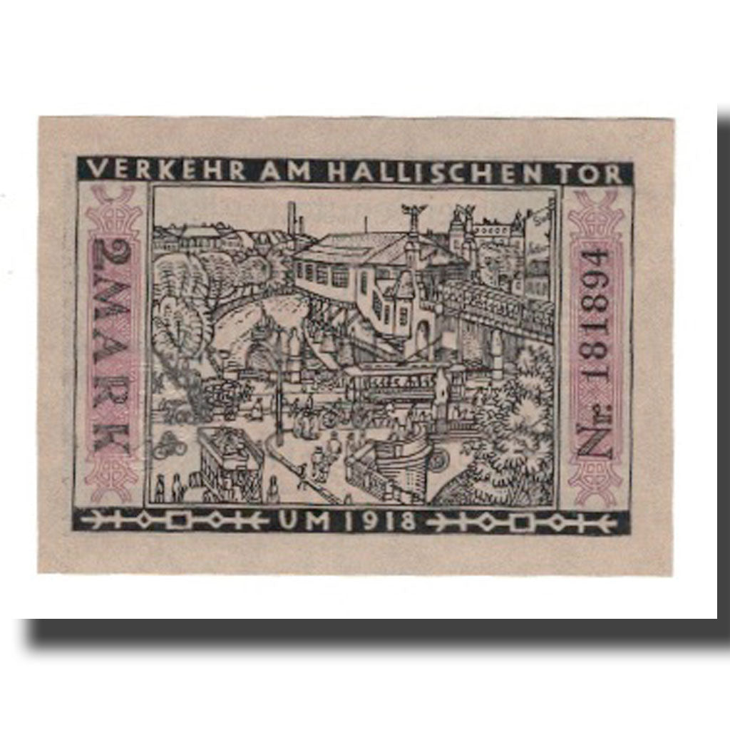 Banknote, Germany, Berlin Stadt, 2 Mark, Ville, 1922, 1922-03-01, AU(55-58)
