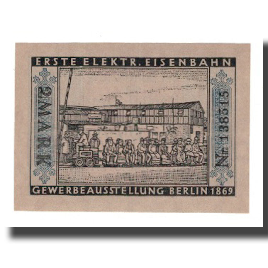 Geldschein, Deutschland, Berlin Stadt, 2 Mark, personnage, 1922, 1922-03-01, VZ