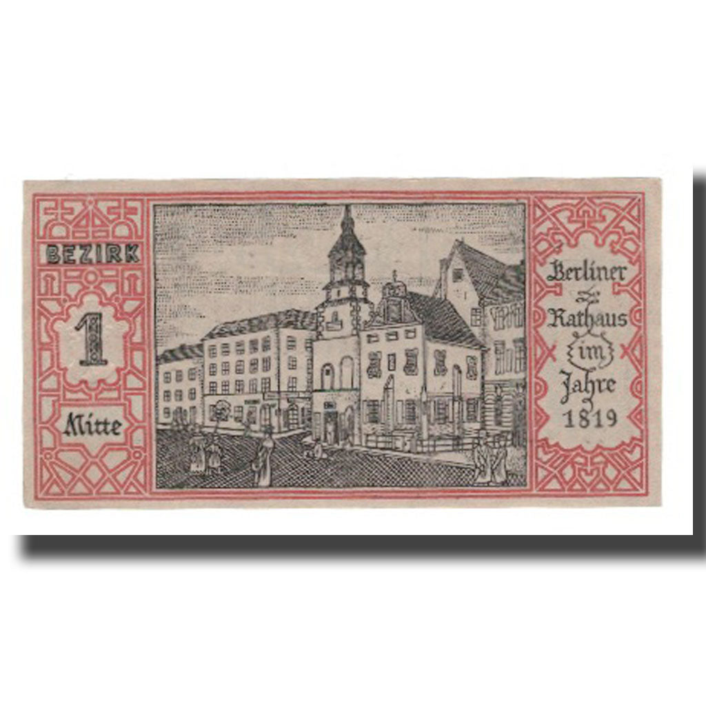 Nota, Alemanha, Berlin Stadt, 50 Pfennig, ville 2, 1921, 1921-09-09, AU(55-58)