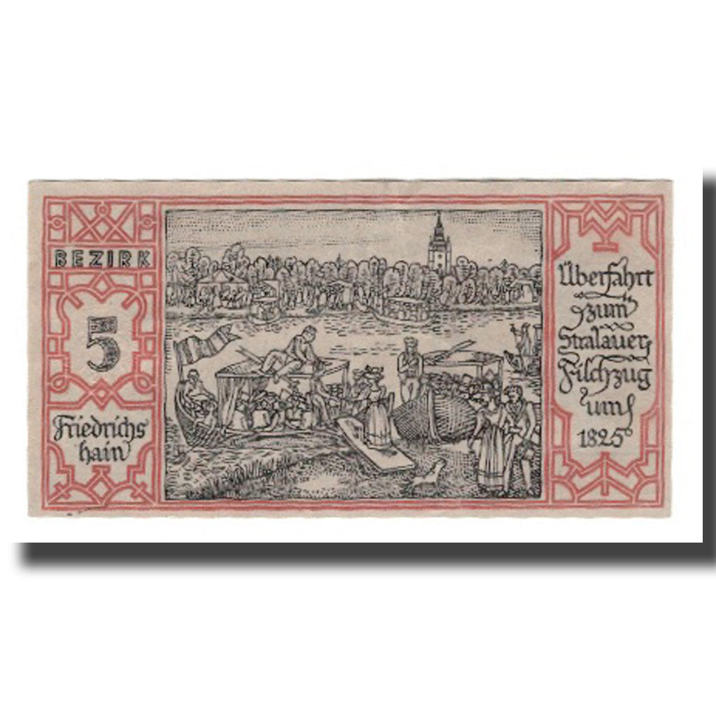 Banknote, Germany, Berlin Stadt, 50 Pfennig, Croisière 1, 1921, 1921-09-09