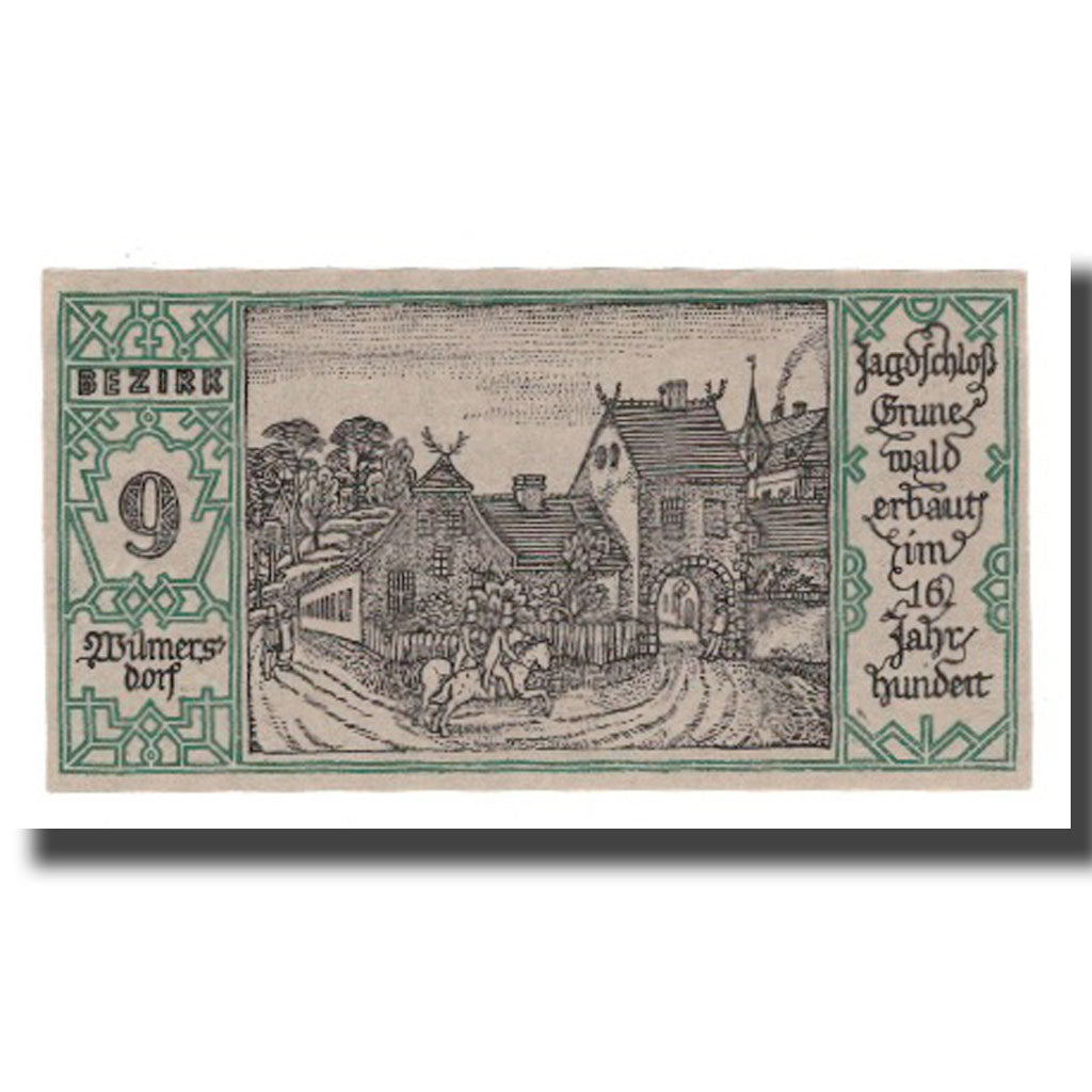 Banknote, Germany, Berlin Stadt, 50 Pfennig, cavalier 1, 1921, 1921-09-09