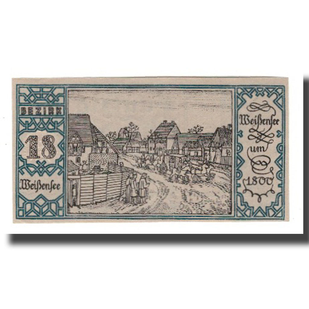 Geldschein, Deutschland, Berlin Stadt, 50 Pfennig, personnage, 1921, 1921-09-09