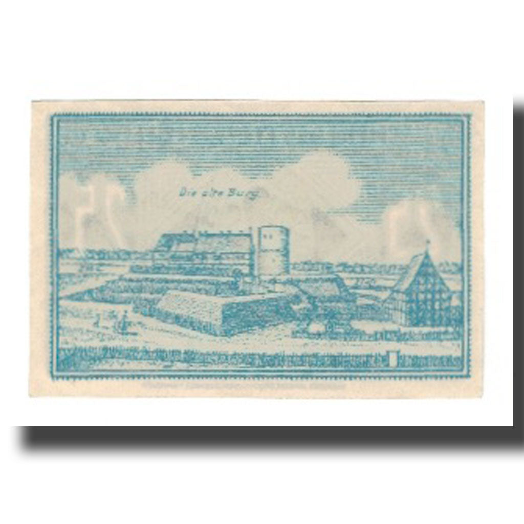 Billet, Allemagne, Bleckede Flecken, 25 Pfennig, paysage, undated (1920), SUP