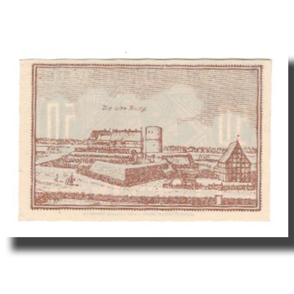 Biljet, Duitsland, Bleckede Flecken, 50 Pfennig, paysage, undated (1920), SUP