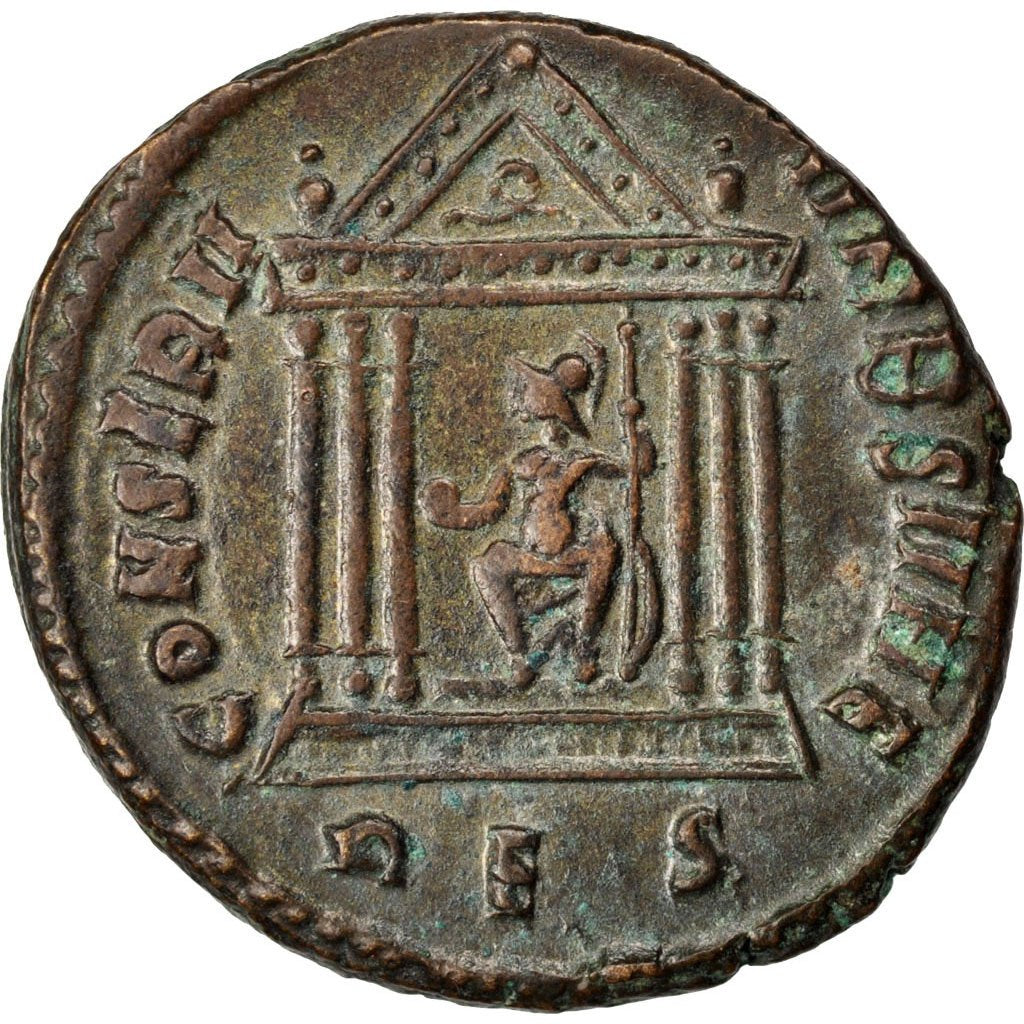 Maxentius, Follis, AU(50-53), Copper, Cohen #21, 6.20