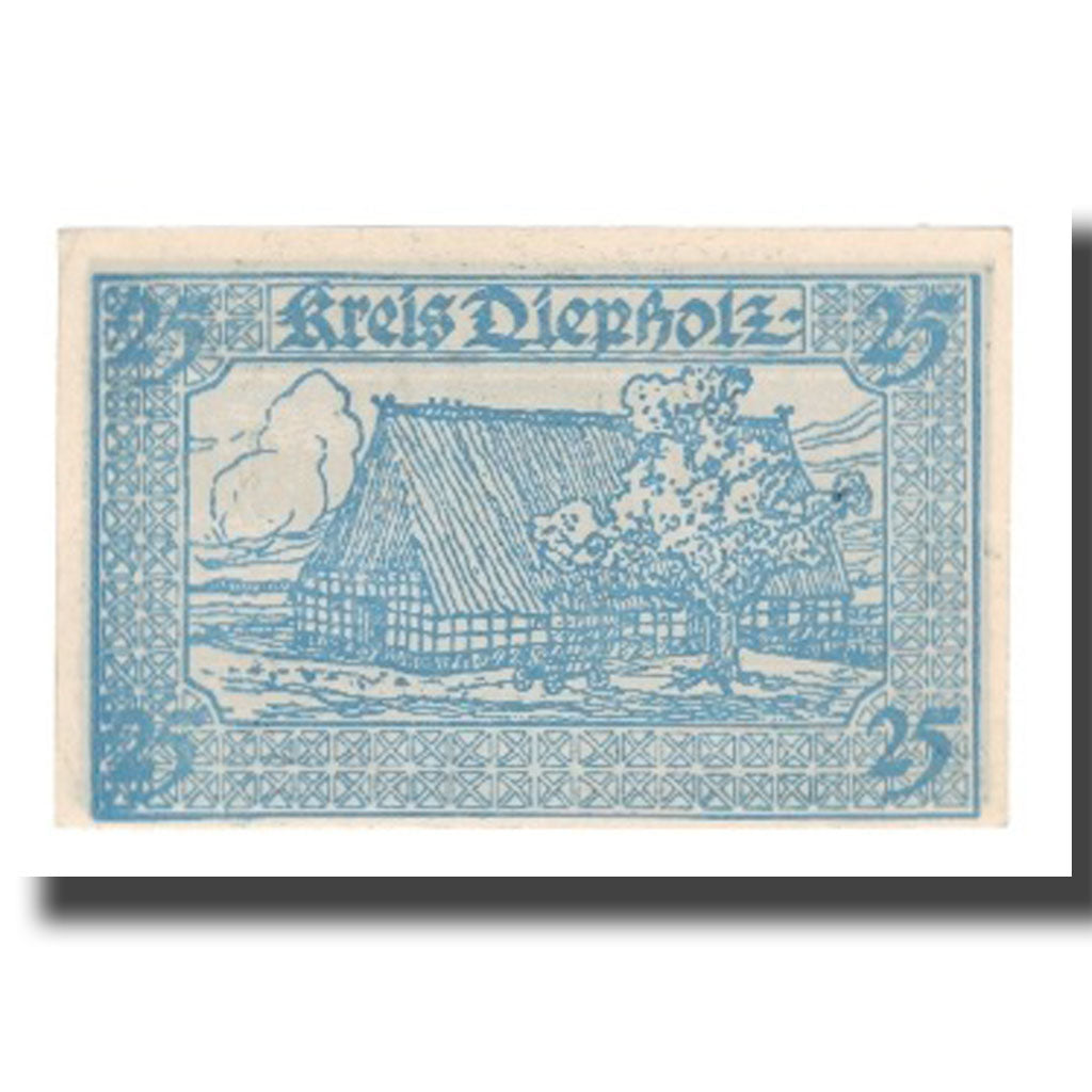 Geldschein, Deutschland, Diepholz Kreis, 25 Pfennig, Batiment, 1920, 1920-09-01