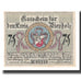 Geldschein, Deutschland, Diepholz Kreis, 75 Pfennig, eglise 2, 1921, 1921-08-15