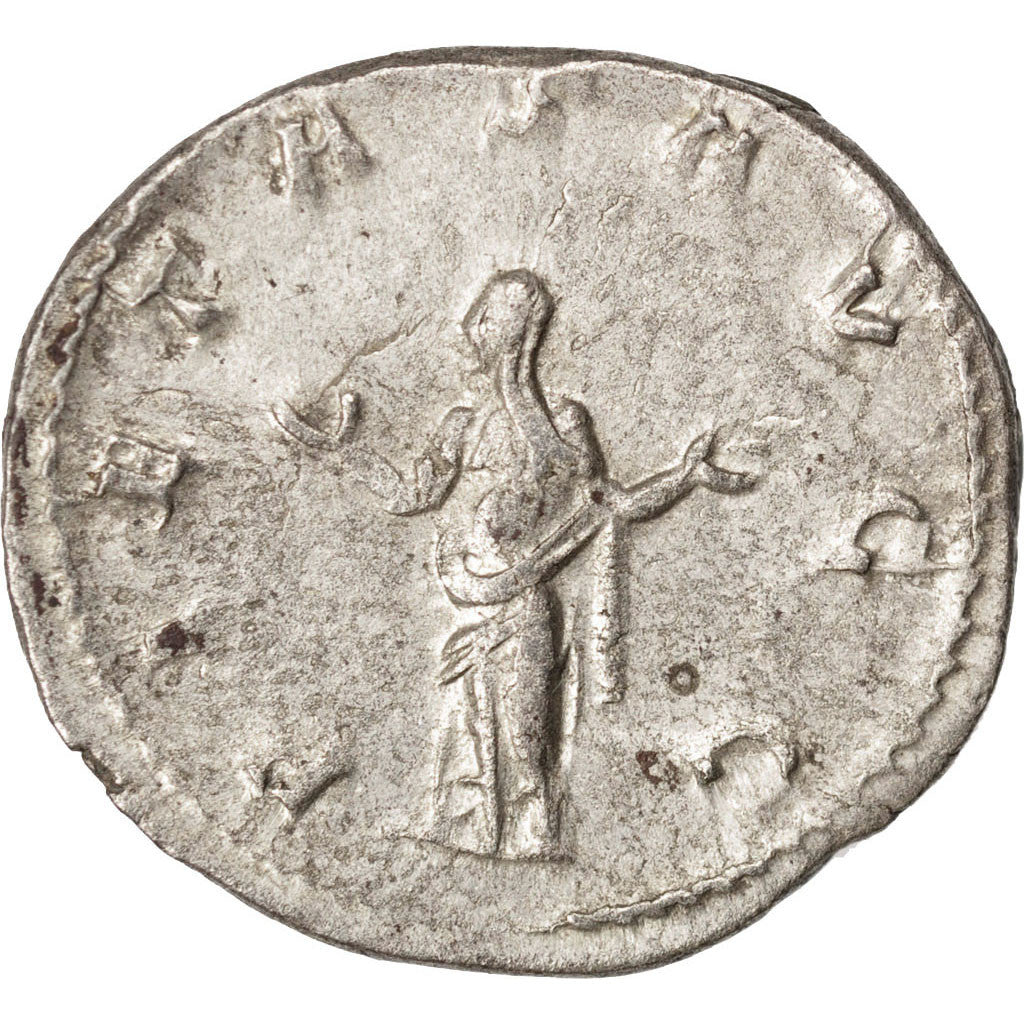 Coin, Trebonianus Gallus, Antoninianus, EF(40-45), Billon, Cohen:84