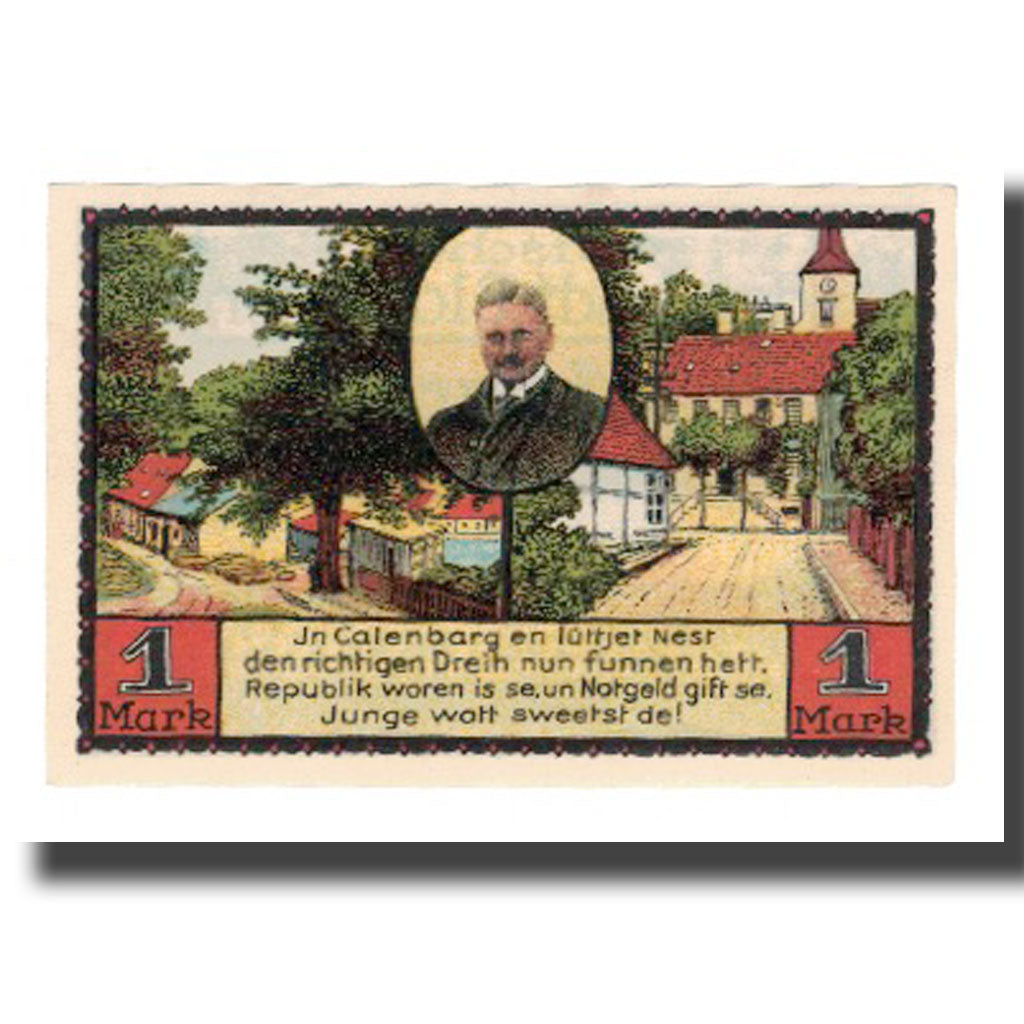 Banknote, Germany, Eldagsen Stadt, 1 Mark, personnage, 1922, 1922-02-01