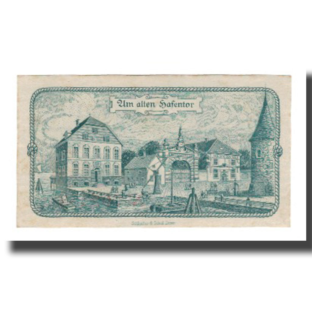 Banconote, Germania, Emden Stadt, 25 Pfennig, port 1, 1920 (1921), SPL-